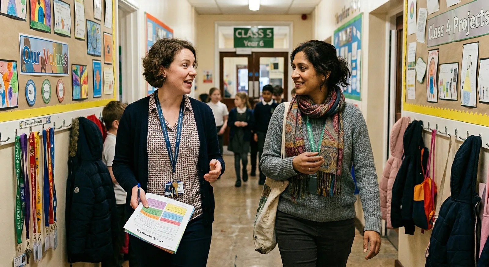 A Tailor consultant arriving at a school to deliver RSE support